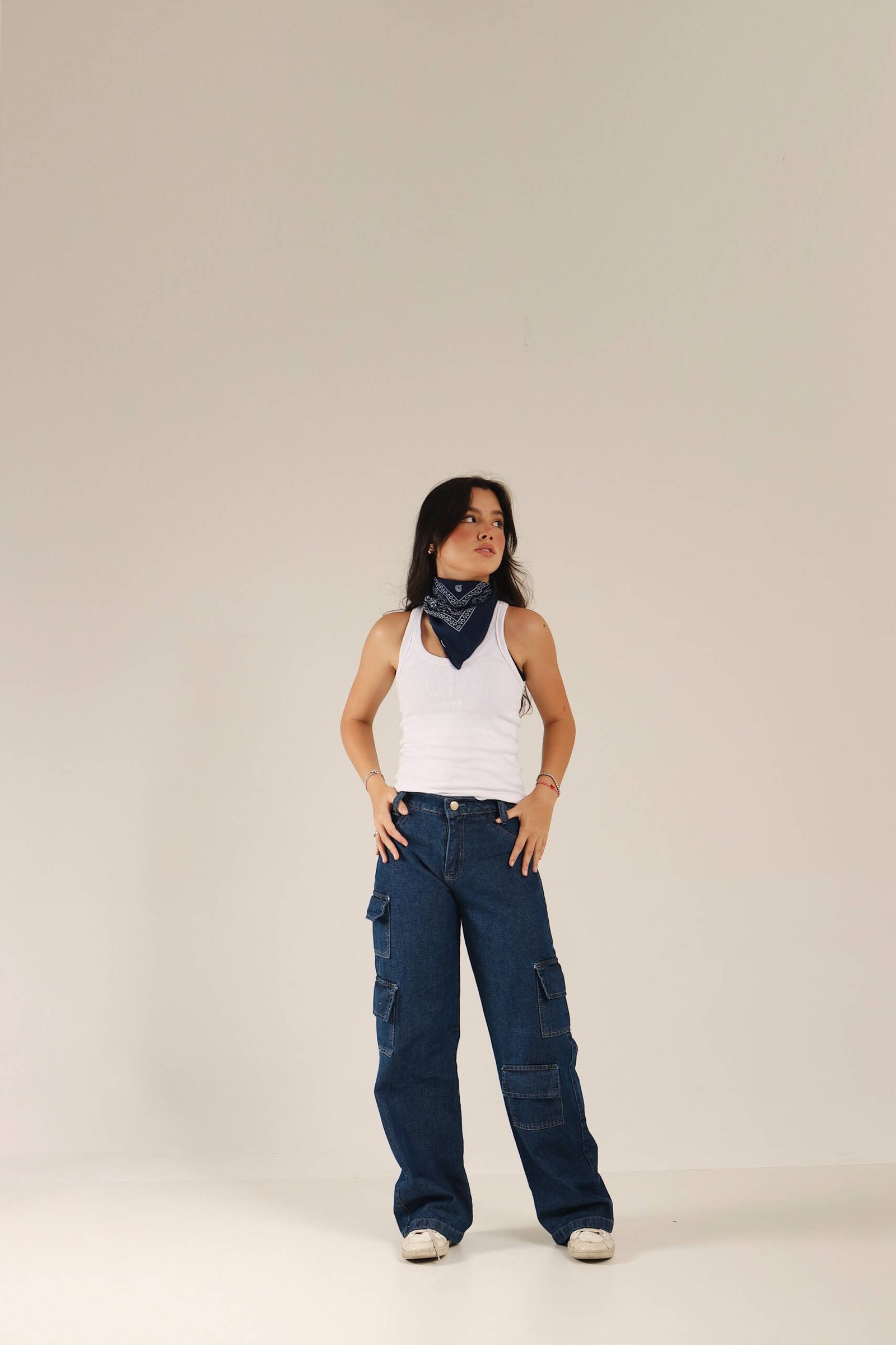 Calça Cargo de 4 Bolsos Juv - Imagem 2